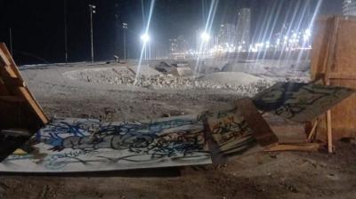 [VIDEO] Municipalidad de Iquique rechaza actos vandálicos en obras del skatepark en Iquique