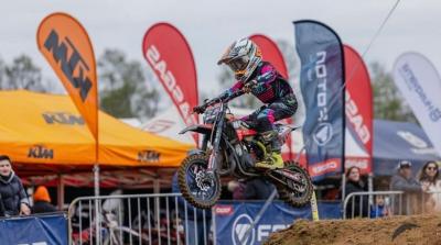 Motocrosista de Pucón se titula campeón de Chile en los 50 cc