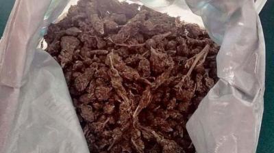 Hombre denunciado por VIF fue sorprendido con saco con marihuana en Cartagena