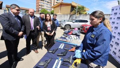 PDI desarticula estructura criminal dedicada a delitos contra la propiedad en La Araucanía
