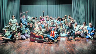 La Compañía Imaginaria viajó a Ecuador con el montaje “Mama Choclo”