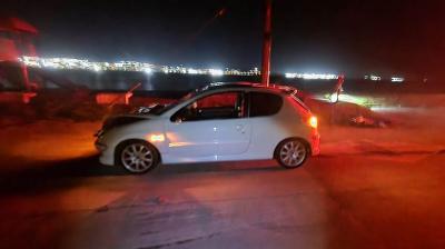 Chofer ebrio quedó preso por atropello en carrera clandestina en Quellón