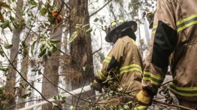 Chonchi: Incendio en sector Canaán destruyó totalmente vivienda de dos pisos