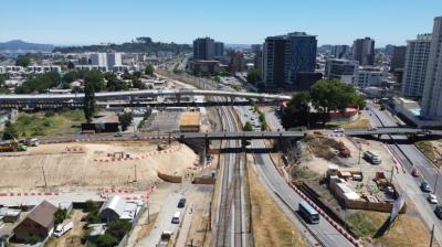 Obras del Enlace Esmeralda superan el 14% de avance y anticipan futuros desvíos