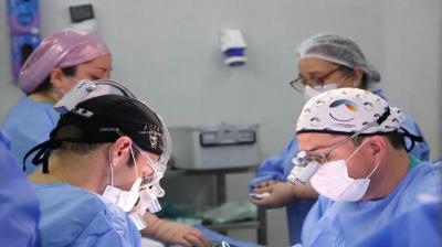 Realizaron con éxito la primera cirugía reconstructiva de colgajo libre en Chiloé