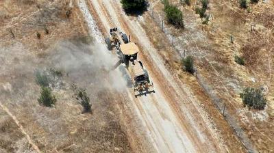 [FOTOS] Construyen más de 80 kilómetros de cortafuegos en la Reserva Nacional Lago Peñuelas