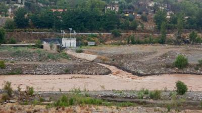 Activan alerta amarilla en Los Andes por fuerte aumento de turbiedad en el río Aconcagua