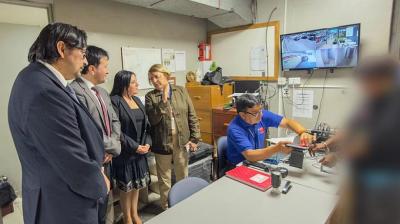 Habilitan toma de huellas de imputados extranjeros en el Juzgado de Garantía de Iquique