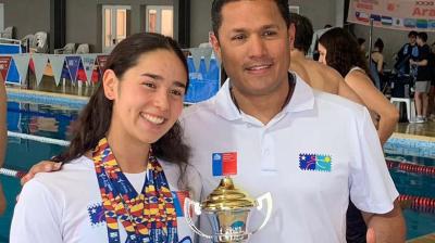 Osornina logra sobresaliente participación en natación de los Juegos Binacionales de la Araucanía