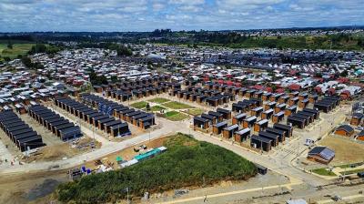 Entregarán más de un centenar de viviendas para familias de campamentos en Osorno