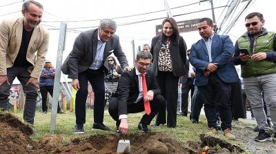 Comenzó mejoramiento de la avenida Arturo Alessandri Norte de Frutillar