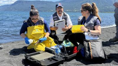 Seremi de Salud dio inicio a monitoreo y vigilancia de Microcistina en lago Villarrica