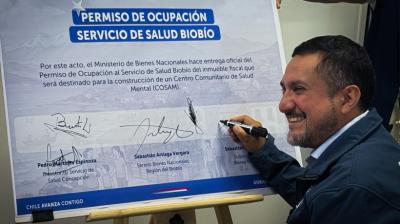 Entregan terreno fiscal para construcción de Centro Comunitario de Salud Mental en Concepción