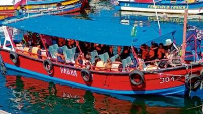 Lancheros tienen todo listo par recibir el Año Nuevo en la bahía de San Antonio