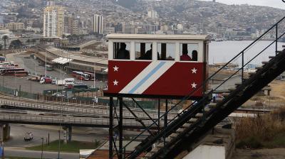 Ascensores de Valparaíso tendrán horarios especiales de funcionamiento por Año Nuevo