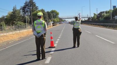 Refuerzan controles integrales en rutas de Ñuble para prevenir accidentes en Año Nuevo
