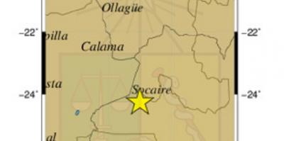 Dos sismos de mediana intensidad recibieron nuevo año en la Región de Antofagasta