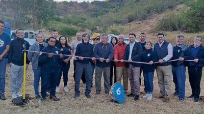 Bomberos de la Sexta de Cuncumén instalaron primera piedra de su cuartel