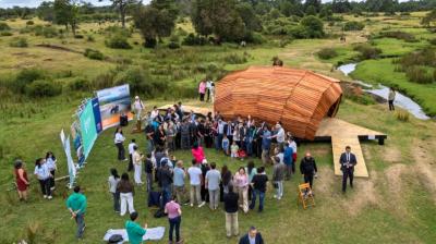 [FOTOS] Sitio arqueológico Monte Verde cuenta con nuevo pabellón de visita e interpretación