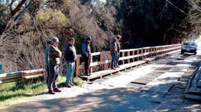 Concejo aprobó licitación para arreglar el puente de Malvilla
