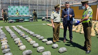 Casi una tonelada de drogas incautada en Antofagasta marca primer gran golpe al narcotráfico en 2026