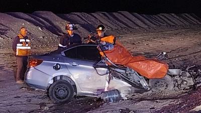 Cinco fallecidos y una persona en riesgo vital: Grave accidente de tránsito ocurrió en ruta de Mejillones