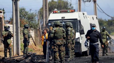 “Nosotros estamos operando con capacidad completa”: Carabineros despliega amplio operativo por desalojo de megatoma en San Antonio