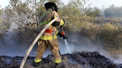 Detienen a un vecino de Forrahue por quema ilegal de desechos en su terreno