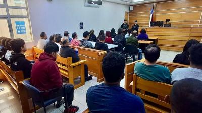 Comenzó la audiencia de formalización de los 43 imputados vinculados a la mafia china en Iquique