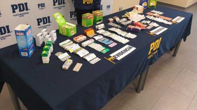 Incautan más de 2.250 dosis de medicamentos que se comercializaban sin autorización en Metrenco