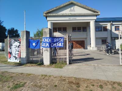 En prisión preventiva queda un hijo de Julia Chuñil y Fiscalía apearresto la por domiciliario de los otros dos