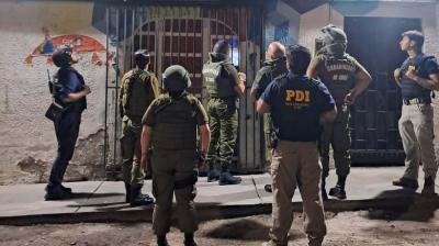 Cuatro detenidos dejó ronda preventiva realizada por Carabineros en Iquique