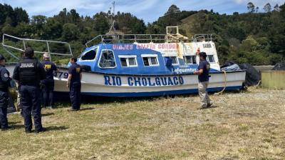 La Armada confirma sanción al patrón de lancha Río Cholguaco: le retira la licencia de por vida