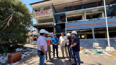 Exedificio Serviu Antofagasta inicia etapa de cierres y desratización previo a demolición