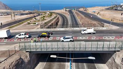 Aperturan puente Gabriela Mistral en la comuna de Alto Hospicio