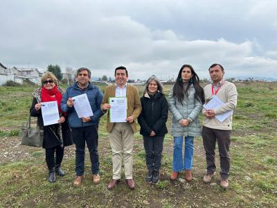 SERVIU adquirió una hectárea para construir soluciones habitacionales en Paillaco