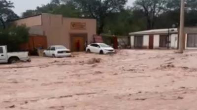 Intensas precipitaciones en San Pedro de Atacama y otros poblados del interior por invierno altiplánico