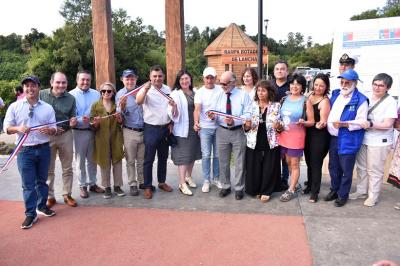 MOP inaugura 1 kilómetro de nuevo borde fluvial que potencia la costanera de Río Bueno