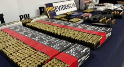 Fiscalía de Arica obtiene condena contra tres acusados por tráfico de municiones “mata policías”