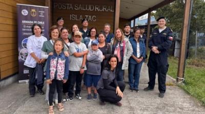 Operativo Médico Dental Bicentenario superó las 560 prestaciones de salud en islas del mar interior de Chiloé