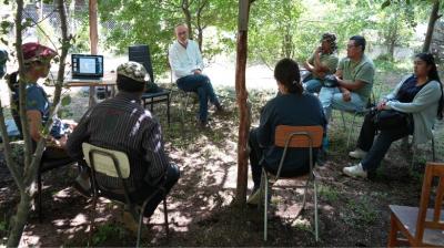 Gobierno Regional de La Araucanía se reúne con comunidades pehuenche de Icalma por la defensa de araucarias