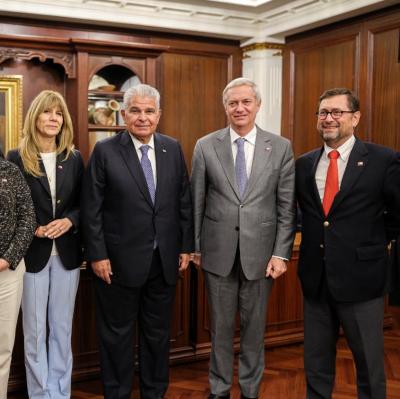 Kast y Mulino destacan importancia del Canal de Panamá: Chile aspira ser el tercer usuario mundial de la ruta