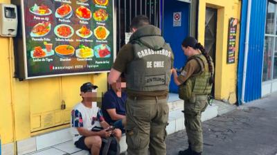 Seis detenidos dejó ronda focalizada de Carabineros en Iquique