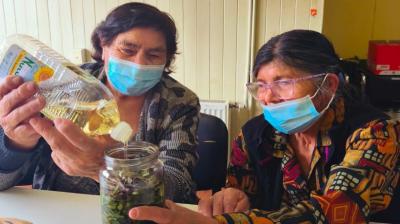 Curaco de Vélez realizó taller de terapias complementarias en salud mental