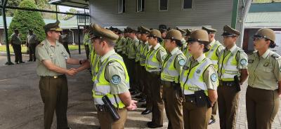 Refuerzan servicios del Plan Verano Seguro con nuevos carabineros y motos todo terreno