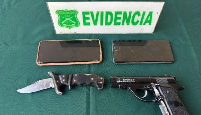 Sujeto asaltó local comercial con arma de fuego en el sector norte de Arica