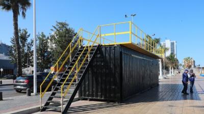 Ordenan retiro inmediato de estructura instalada en borde costero de Antofagasta: No contaba con permiso municipal