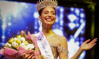 Pilar Santander es la nueva reina del 147° aniversario de Antofagasta