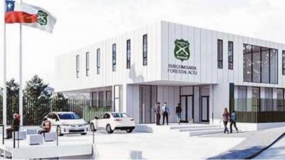 Instalan simbólica primera piedra de la nueva subcomisaría de Forestal Alto en Viña del Mar