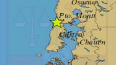 Sismo de magnitud 4.3 se registró a 14 kilómetros de Ancud